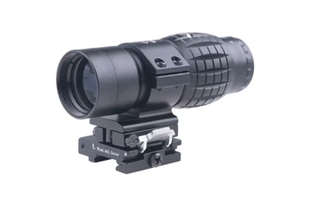 Theta Optics - Magnifier 3x35 V2 Red Dot Magnifier - Black - THO-10-011611