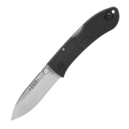 Ka-Bar 4062 - Nóż składany Dozier Folding Hunter - Czarny - Noże składane
