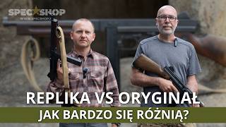 Film Youtube Wiatrówka Thompson Umarex M1A1 - PORÓWNANIE z ORYGINAŁEM 