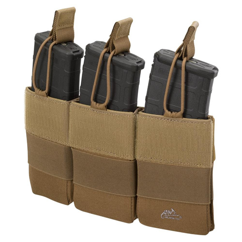 Potrójna ładownica na magazynki AR/AK Helikon Competition Triple Carbine Insert® - Coyote - IN-C3C-CD-11