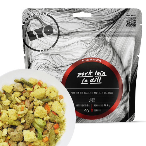 LyoFood - Liofilizowana racja żywnościowa Lyo Expedition - Schab w sosie koperkowym z ziemniakami 500g - 17891