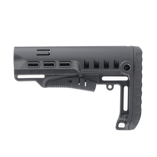 Kolba teleskopowa DLG Tactical TBS - Mil-Spec - Polimerowa - Czarna