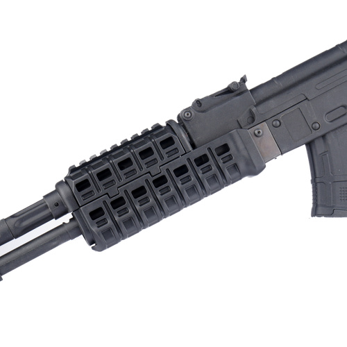 Zamontowane na broni łoże z osłoną rury gazowej DLG Tactical - do AK-47 i AK-74 - M-LOK / Picatinny