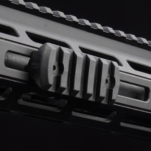 Szyna Picatinny DLG Tactical montowana na M-LOK - 5 slotów - Polimerowa - Czarna - DLG-110