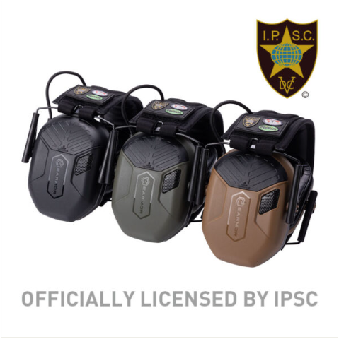Ochronniki słuchu Earmor M300T z licencją IPSC