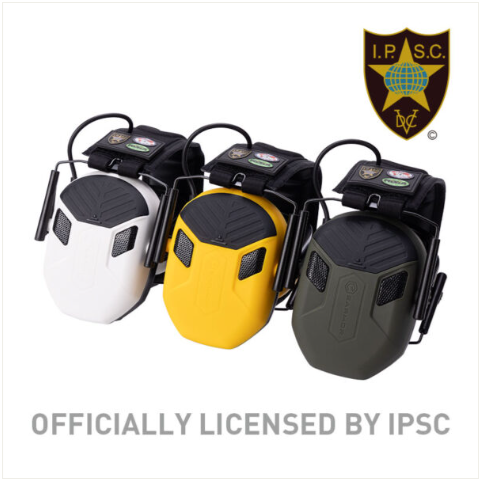 Ochronniki słuchu Earmor M300X z licencją IPSC