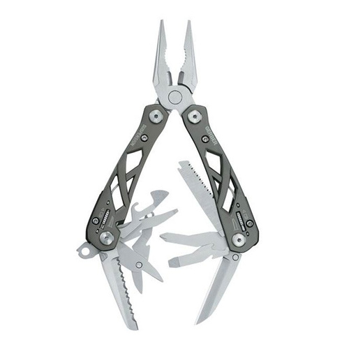 Multitool Gerber Suspension - 11 narzędzi - Szary - 31-003620