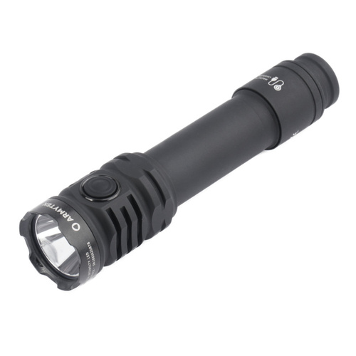Latarka taktyczna Armytek Dobermann Pro Max - Strobe - 3000 lm - Czarna - F08401PC
