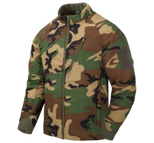 Wzory kamuflażu - Kurtka w kamuflażu Helikon Wolfhound - Woodland