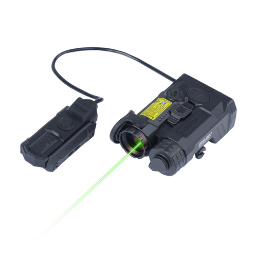 Laserowy wskaźnik celu Holosun IRIS-3 - Aluminium - Laser podczerwony i zielony - Iluminator IR - Czarny - IRIS-GR3