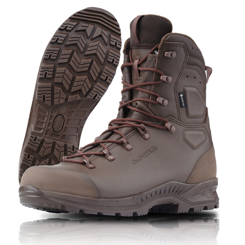 Buty wojskowe LOWA Combat Boot MK2 GTX - Gore Tex® - Vibram® - Dark Brown - 210871-C30-0493