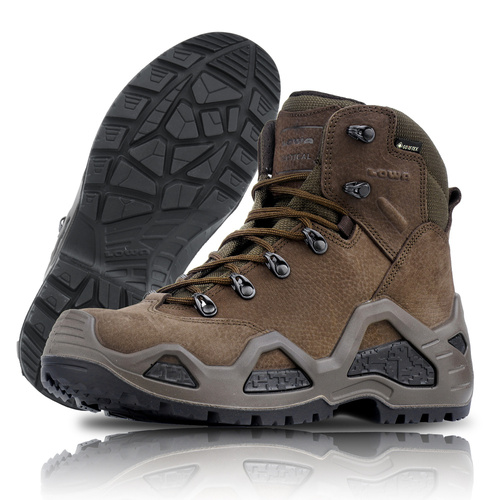 Buty wojskowe LOWA Z-6N GTX® C - Dark Brown - 310682-0493