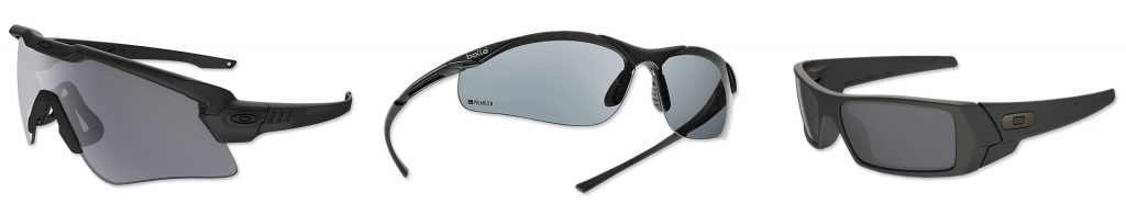 Oakley – SI Ballistic M Frame Alpha Matte Black / Bolle Safety – Okulary Ochronne – CONTOUR – Polarized / Oakley – SI Gascan Matte Black