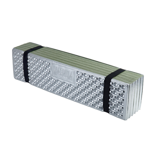 Karimata do spania wojskowa Magnum Matte - 180 x 57 x 1 cm - Srebrny / Olivine - 92800412285