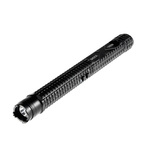 Paralizator z latarką Piranha Shock Xtrem - 8 000 000 V - Czarny