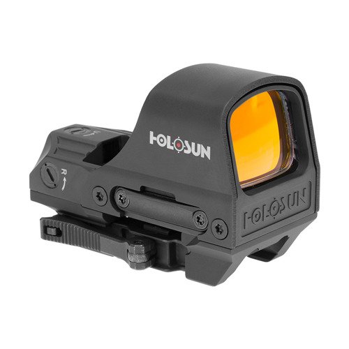 Holosun - Kolimator Open Reflex HS510C Multi Reticle - Solar Panel - Czarny - Front