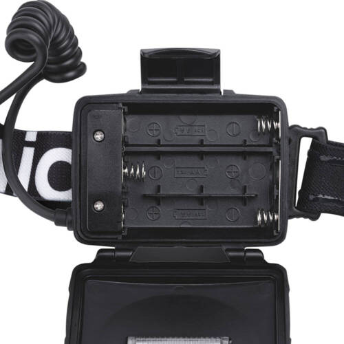 Latarka czołowa na baterie