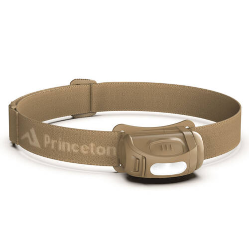 Latarka czołowa Princeton Tec Fred - 200 lumenów - piaskowy tan