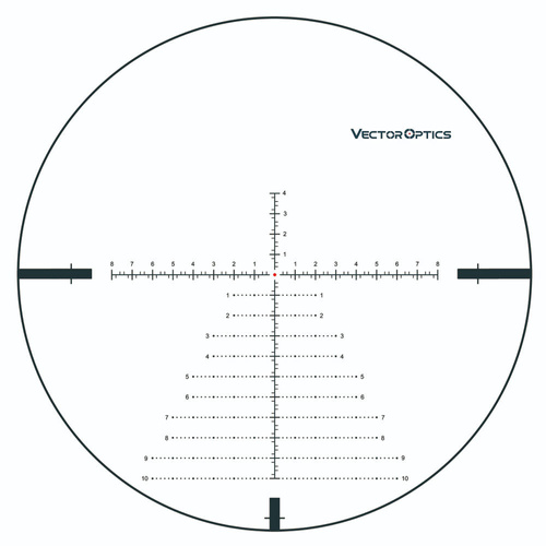 Siatka celownicza VCT-34 z dalmierzem - Luneta celownicza Vector Optics Continental 5-30x56 34mm First Focal Plane - SCFF-30