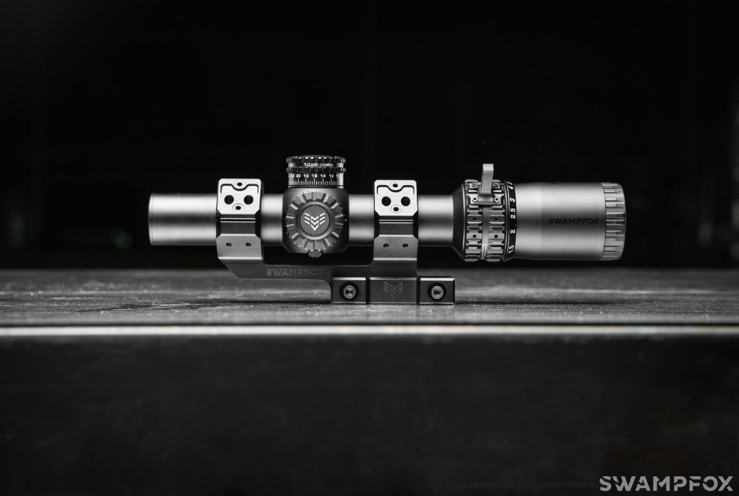 Lunety Swampfox Optics - precyzyjne mechanizmy regulacyjne