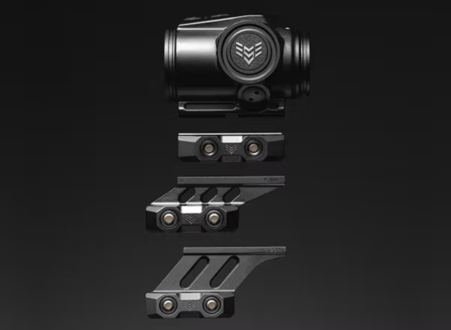 Celownik pryzmatyczny Swampfox Raider - zestaw montaży