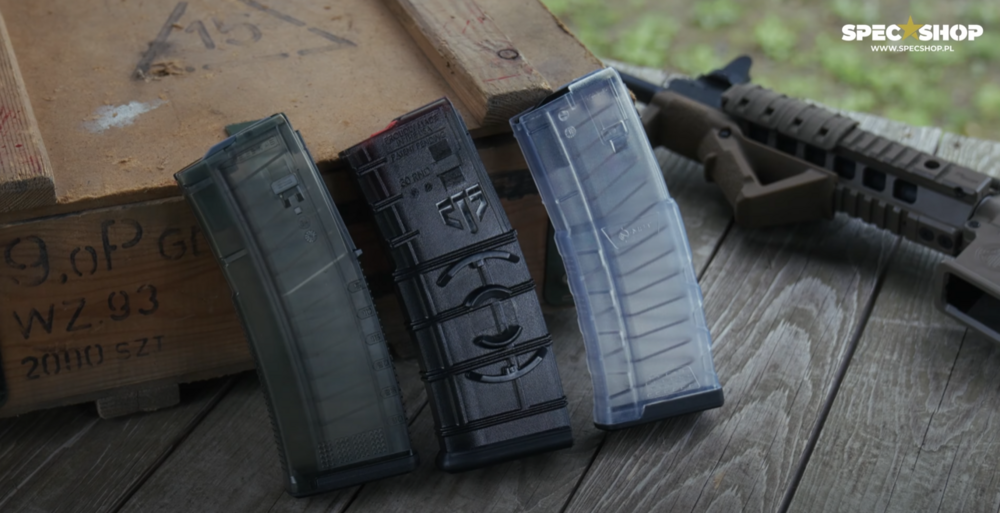 Magazynki AR-15 - test wytrzymałości SpecShop