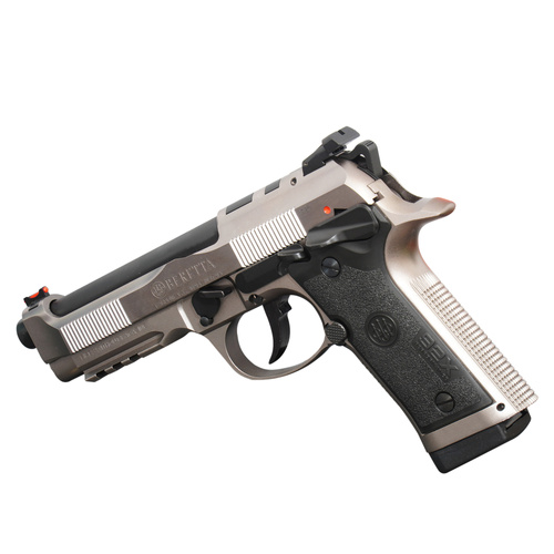 Pistolet Beretta 92X Performance - spust, chwyt - rzut z profilu