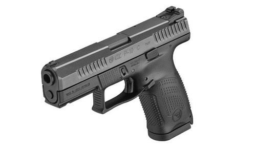 Pistolet CZ P-10 - kal. 9x19 mm Para - zamek - rzut z góry