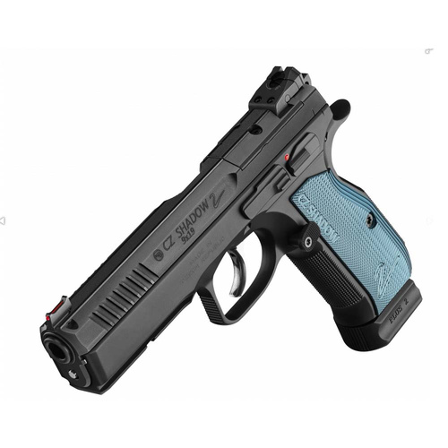 Pistolet CZ Shadow 2 - kal. 9x19 mm Para - lufa, spust - rzut na profil