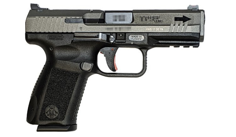 Pistolet Canik TP9 - prawy profil