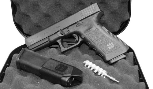 Pistolet Glock 17 Gen3 - w torbie na broń