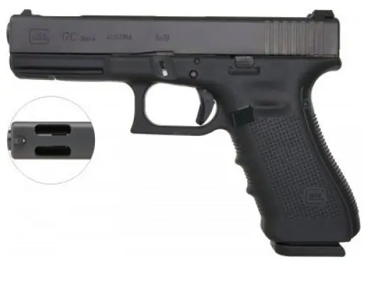 Pistolet Glock 17 C - kal. 9x19 mm Para - Compensated