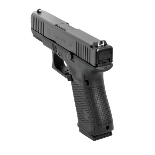 Pistolet Glock 19 Gen5 - 9x19 Parabellum - chwyt, spust - rzut od tyłu