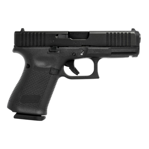Pistolet Glock 19 Gen5 - otwarta komora zamkowa