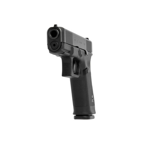 Pistolet Glock 19 - 9x19 Parabellum - lufa, spust - rzut od frontu