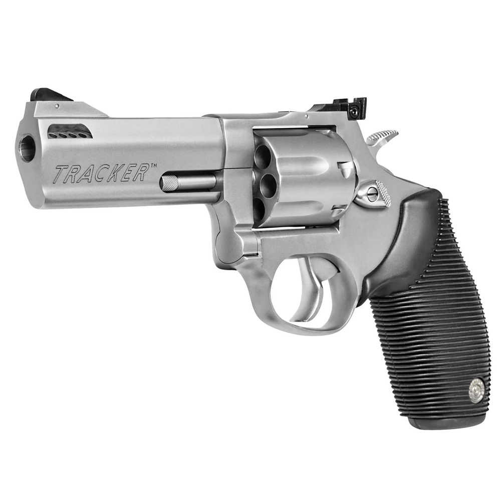 Rewolwer Taurus 627 Tracker Compensated SS .357 MAG / .38 Special - lewy profil od frontu