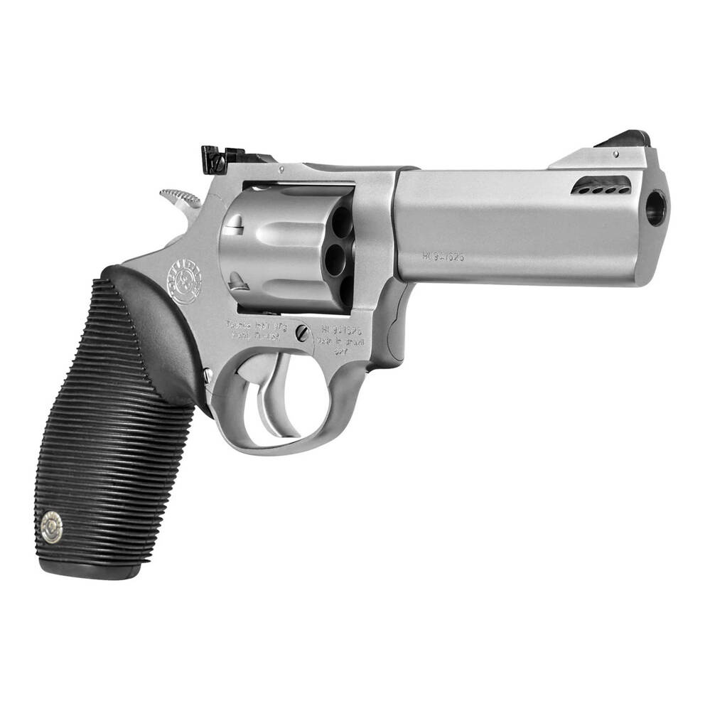 Rewolwer Taurus 627 Tracker Compensated SS .357 MAG / .38 Special - prawy profil od frontu