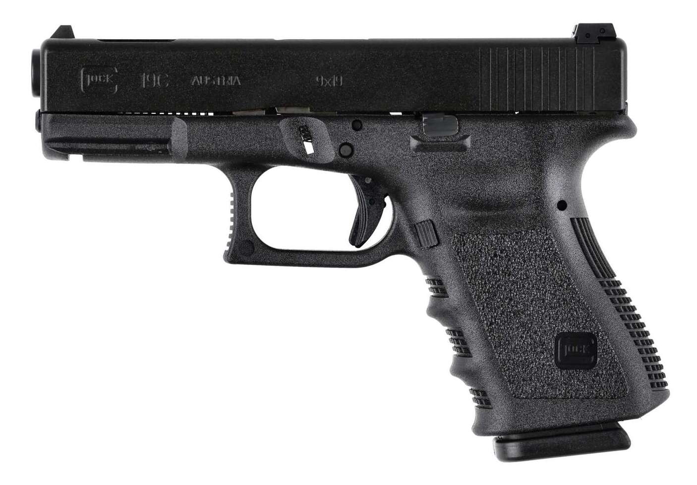 Pistolet Glock 19 C - kal. 9x19 mm - Compensated