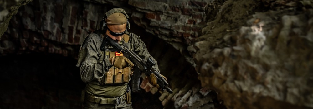 Karabinek Jack Okopnik Gen.I Cerakote Brązowy .223 Rem/5,56x45 mm WBP Rogów x Slav Operator