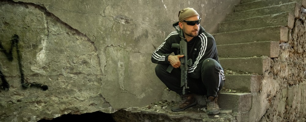 Karabinek Jack Okopnik Gen.I Cerakote Brązowy .223 Rem/5,56x45 mm WBP Rogów x Slav Operator