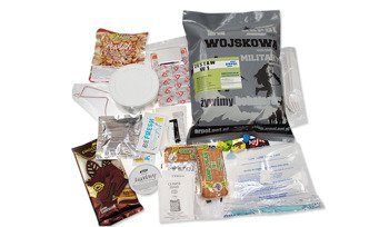 ARPOL - Military Food Ration with Esbit style Heating Kit - W-1