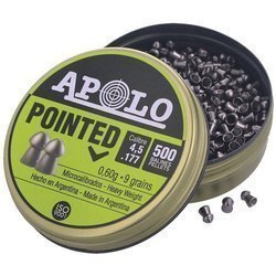 Apolo - Premium Pointed Airgun Pellets - .177 / 4.50 mm - 500pcs - E19101.G2