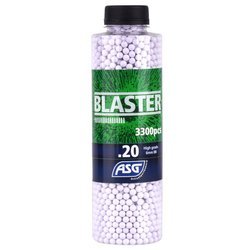 Blaster - Airsoft BB - 0,20 g - 3300 pcs - White - 19402