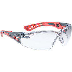 Bolle Safety Standard Issue - RUSH+ Small Safety Glasses - Clear - RUSHPSPSIS