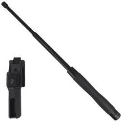 ESP - Hardened expandable baton with holder - 20" - Ergonomic handle - Easy Lock - ExBT-20HE BLK BH-55-A
