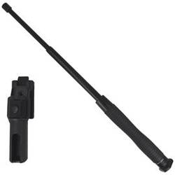 ESP - Hardened expandable baton with holder - 20" - Ergonomic handle - Easy Lock - ExBTT-20HE BLK BH-55-A