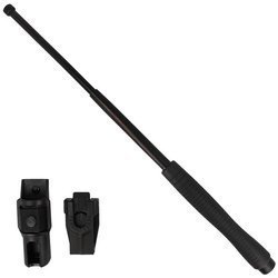 ESP - Hardened expandable baton with holder - 21" - Ergonomic handle - Black - EXB-21HE BLK BH-54