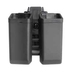 ESP - MH-MH-54 Double Swiveling Holder for 9 mm Luger / .40 Magazines - UBC-05 Clip - Black - 12433
