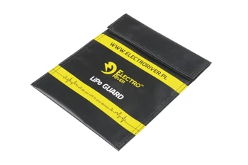 Electro River - Li-Po Battery Protection Bag - Black / Yellow - ELR-06-012671