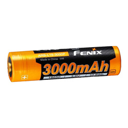 Fenix - Li-Ion Rechargeable Battery 18650 3000 mAh 3,6 V - ARB-L18-3000P